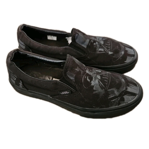 Vans Star Wars x Unisex Black Classic Slip-on 'Darth Vader 5M 6.5W - Picture 2 of 11